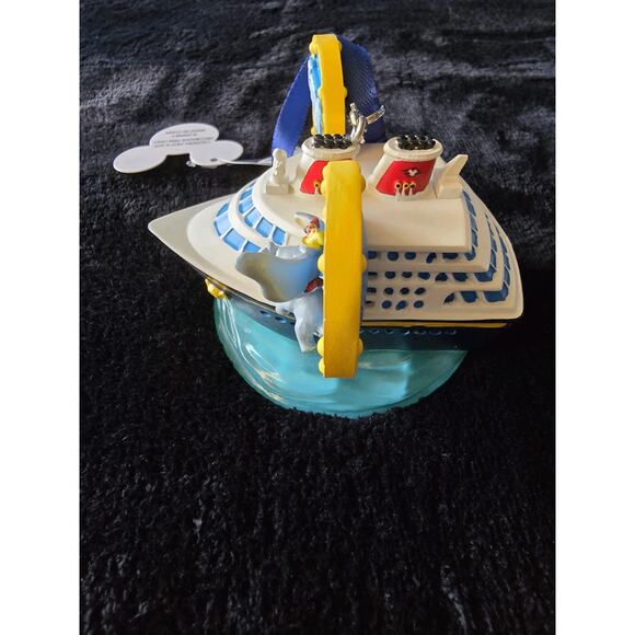 Disney Cruise Line FANTASY SHIP Dumbo & Timothy Ear Hat Exclusive 2024 Ornament - Picture 3 of 6